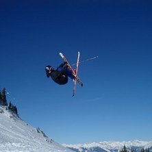 Galen amerikan hoppar igen.. Foto: Jonas H&ouml;gstr&ouml;m. &Aring;kare: Ok&auml;nd.