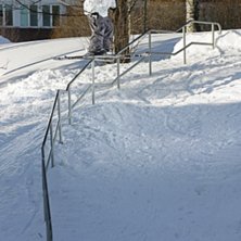 Handrail uti sjukhuset.. Foto: Emil Magnusson. &Aring;kare: Martin Marmenlind.