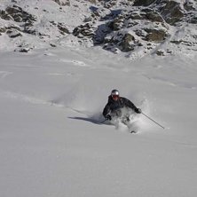 S&auml;songspremi&auml;r i Verbier!. Foto: Marcus Lutteman. &Aring;kare: Henrik Wahlberg.