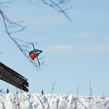 Big Air t&auml;vling strax utanf&ouml;r brunflo. Foto: Petter Persson. &Aring;kare: Victor, Megner, H&ouml;rnfeldt.