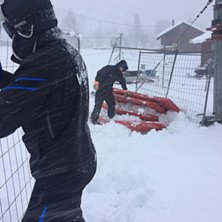 Endelig skikkelig vinter!
Denne veka blir det kvel.