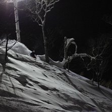 Nattskid&aring;kning. Foto: Rob. &Aring;kare: Mattias.