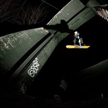 Johan och crister hade spanat in ett drop i Vik ut. Foto: Niclas Magnusson. &Aring;kare: Christer Norl&egrave;n.