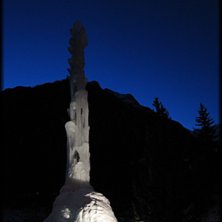 Tidig morgon &auml;r viktig f&ouml;r alla sn&ouml;aktiviter in. Foto: Christian T&uuml;rk.