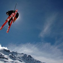 fredde kn&auml;ppte en dubbelgrab precis framf&ouml;r sole. Foto: Fredrik Berqvist. &Aring;kare: Andreas Nyberg.