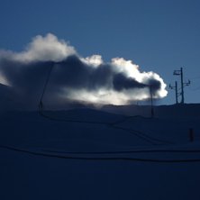 Kalde bl&aring; gir optimale produksjonsforhold. 
I dag.
