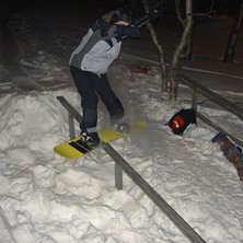 bs board (6?) meter tr&auml;rail. Foto: joel keskitalo. &Aring;kare: jnas.