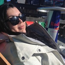 Myser efter jobb i Hemsedal. Foto: Titti Scott.