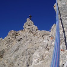 En sk&ouml;n klipptur mitt i baken, Vilodagen. Foto: Peo Stenholm. &Aring;kare: Jonas Tuvfesson.