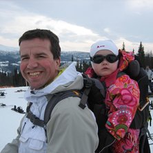 Foto: j borgudd. &Aring;kare: Pappa och Leia.