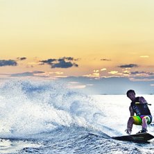 Kanske inte den b&auml;sta wakeboardbilden, men jag k�. Foto: Jonathan Birkemyr. &Aring;kare: Patrik R&auml;mstr&ouml;m.