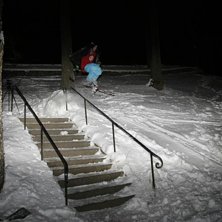 drog en rail p&aring; kyrkr&auml;cket. Foto: Jack Lundberg. &Aring;kare: jag.