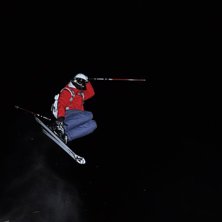 Sk&ouml;n kv&auml;lls&aring;kning i Lofsdalen. Foto: Fredrik Fassel. &Aring;kare: Joakim Zanders.