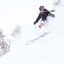 Nicole Lejdeby - In search of bottomless powder in.