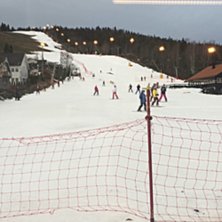 Folk koser seg idag
Kom p&aring; ski.