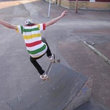 Ollie to fakie. Foto: Adde Losbjer. &Aring;kare: alexander Gr&ouml;nlund.