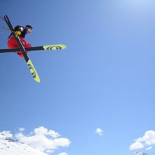 Hoppar runt lite med mina AK Rockets. Inte v&auml;rlde. Foto: Linda Trorjagminsann. &Aring;kare: Martin Liljenberg.