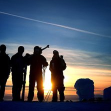 G&auml;vles Posse. Foto: Christine Holm. &Aring;kare: Jon, Andreas, Tobias och Marie.