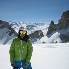 Pose innan &aring;kning.. Foto: Fredrik Olsson. &Aring;kare: Andreas Frdriksson.