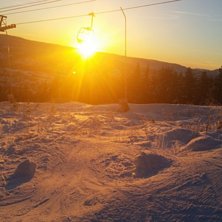 Gode forhold
Himmelen er helt &aring;pen og gradestokke.