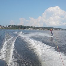 Foto: Jag me and myself. &Aring;kare: Min far, 58 bast!!.