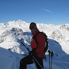 Looking for good powder. Foto: Jean-Michel Schmetz. &Aring;kare: Toni ski kmx.