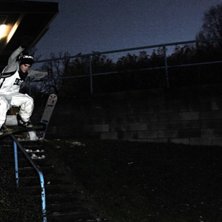 HandRail. Foto: Mathias Bostr&ouml;m. &Aring;kare: Rasmus Rajalakso.