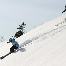 Malin och Jerker i jakt!. Foto: Johan S&ouml;derlund. &Aring;kare: Malin Andersson &amp;amp; Jerker Aspg&aring;rd.