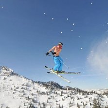 En varm dag i slutet av februari.. Foto: Tobias Borg. &Aring;kare: Johan A.