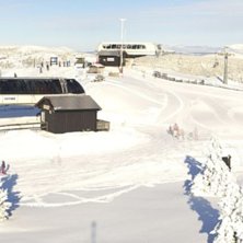 Dr&oslash;mmeforhold!
 -8 p&aring; topp og bunn og str&aring;lende.