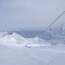 Bygellift p&aring; 2933 meter
Kaprun. Foto: jenisis.