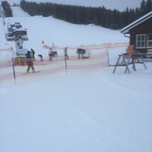 &Aring;pner i dag
Veldig fine forhold med lett sn&oslash; i d.