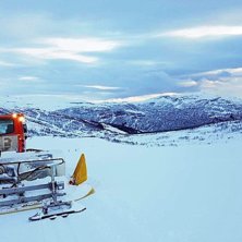 S&oslash;ndag 
Preparerte fjell&oslash;yper til H&oslash;gehaug, -3 .