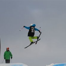S&auml;len slopestyle. Foto: Thomas Jobs. &Aring;kare: Jesper Tr&auml;g&aring;rdh.