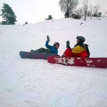 Privatlektion i snowboard.. Foto: Fabian Rimfors. &Aring;kare: Ga&euml;l Joly.