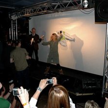 Foto: Ola Melin. &Aring;kare: Sara Orrensj&ouml; i h&ouml;gform. Sara har precis vunnit pris f&ouml;r b&auml;sta uppvisning under Expression Session..