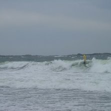A wipeout on a Big day, and the day was Wednesday.. Foto: Johan Isaksson. &Aring;kare: Ok&auml;nd.