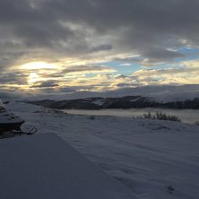 Fine forhold, litt slush
Har hatt mildv&aelig;r i 5 dag.