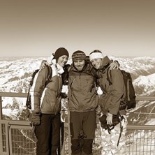 Foto: Ok&auml;nd. &Aring;kare: Camilla, Colin, Anna.