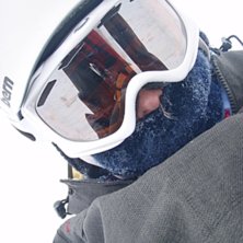 Me at Storwartz, R&oslash;ros. -22&deg;C this day. Cold day. Foto: May Elin Aarstad. &Aring;kare: May Elin Aarstad.