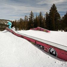 Flat-up-flat boxen i Mammoth&amp;#039;s South Park. Foto: Mikael J&ouml;rgensen. &Aring;kare: Jesper Tengvall.