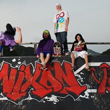 Lagfoto fr&aring;n fonna. Foto: Viktor Larsson. &Aring;kare: Gustav Larsson, Viktor Larsson, Gustav V&aring;gfelt, Anton Krouthen.