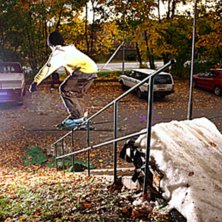 En bild ifr&aring;n handrail sherd i helgen. Foto: Alexander Runhellen. &Aring;kare: Filip Personne.
