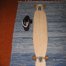 Min egna longboard..som ja gjort * inte klar &auml;n. . Foto: Weeij.