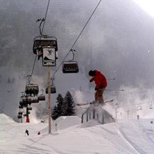 flatdown. f&ouml;rsta som drog den railen denh&auml;r dage. Foto: seba. &Aring;kare: knb.