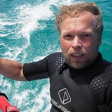 Kameran sitter fast i masten  ( vattent&auml;t ). Foto: Petteri Koste. &Aring;kare: Petteri Koste.