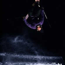 Kv&auml;lls sess p&aring; spinen i lilla parken Geilo. Foto: Pierre Ekman. &Aring;kare: Emil Eriksson.
