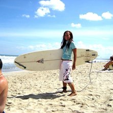 Kuta Beach. Foto: Elin. &Aring;kare: Maria Wiig.