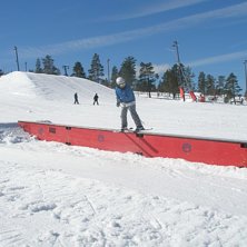 Bild fr&aring;n tand&aring;dalen v 16 jag railar p&aring; 20 mete. Foto: Mamma . &Aring;kare: Filip Brattstr&ouml;m.
