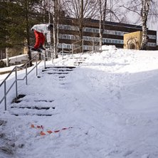 En 9 kinkad &amp;quot;c-rail&amp;quot; . Foto: Johan Wennerstrom. &Aring;kare: Jens Nystrom.